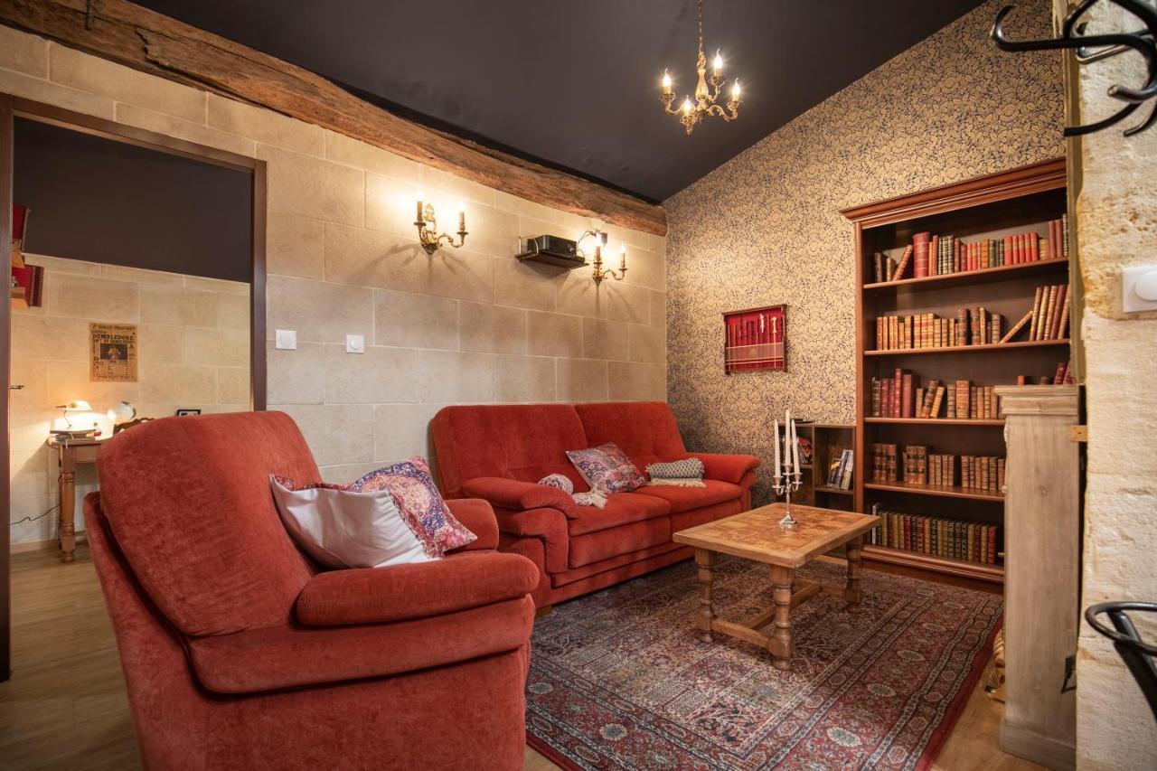 Le Refuge Du Sorcier - Enigme & Magie - Libourne Apartment Bagian luar foto